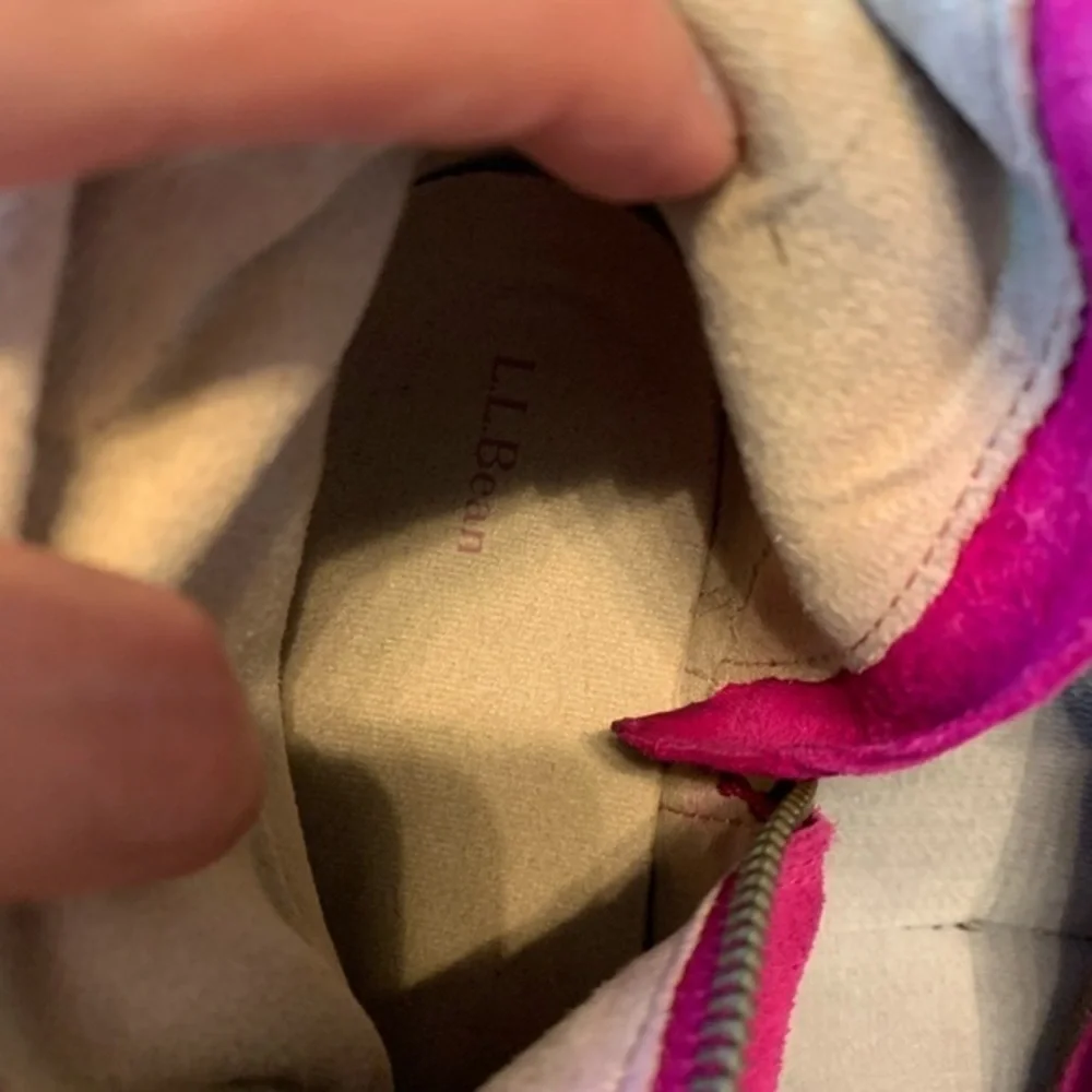 L.L. Bean bean suede